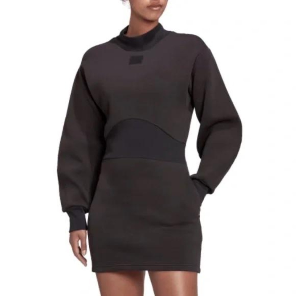 Adidas special edition unreleased tight miniskirt tennis black dress - Picture 3 of 7